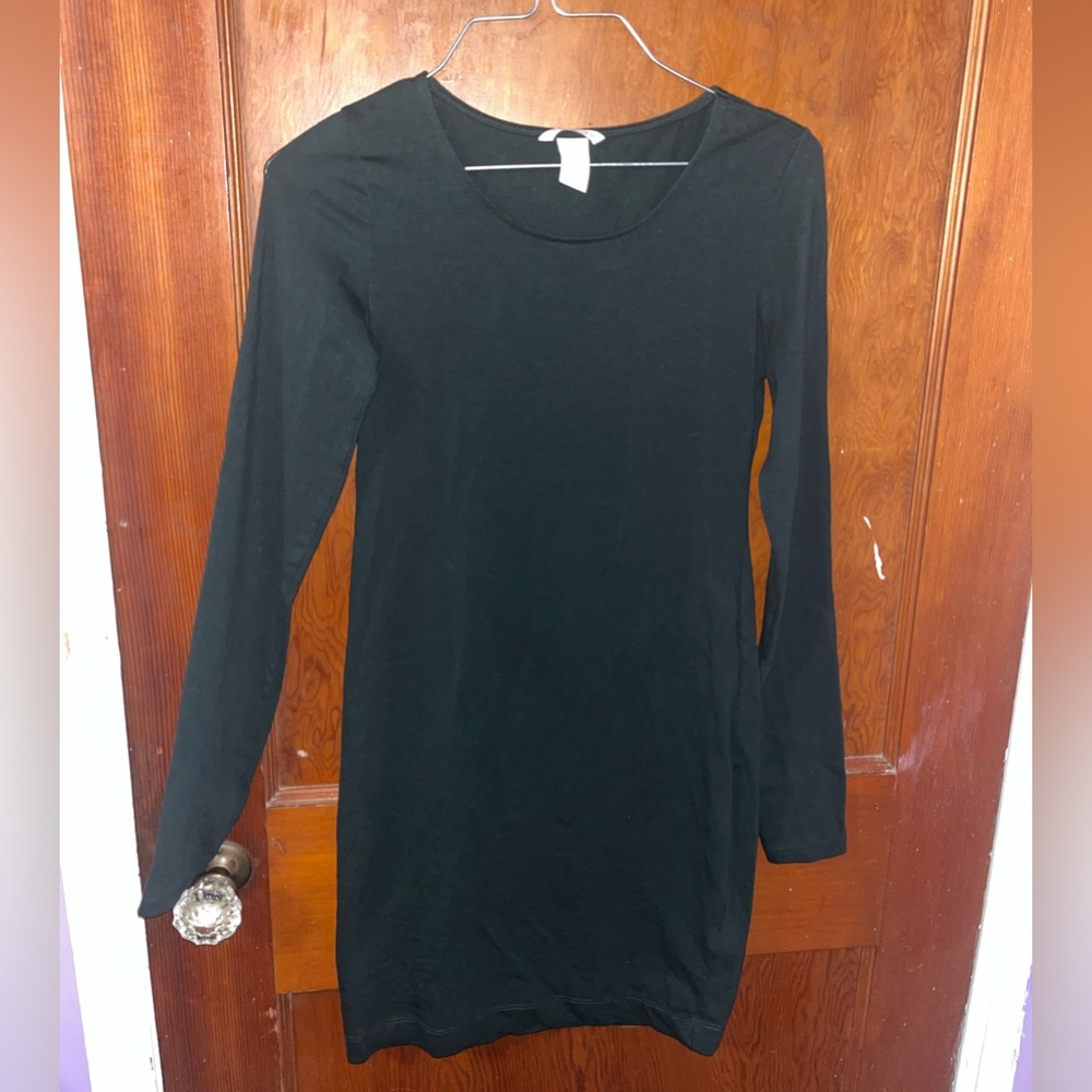 Forest Green Basic Dress